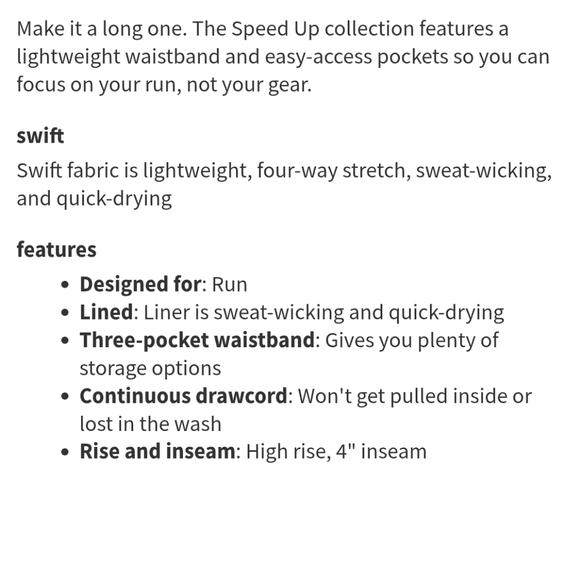 Lululemon Speed Up Short High-Rise 4" Powder Blue 💙 - Size 6 - Picture 5 of 11